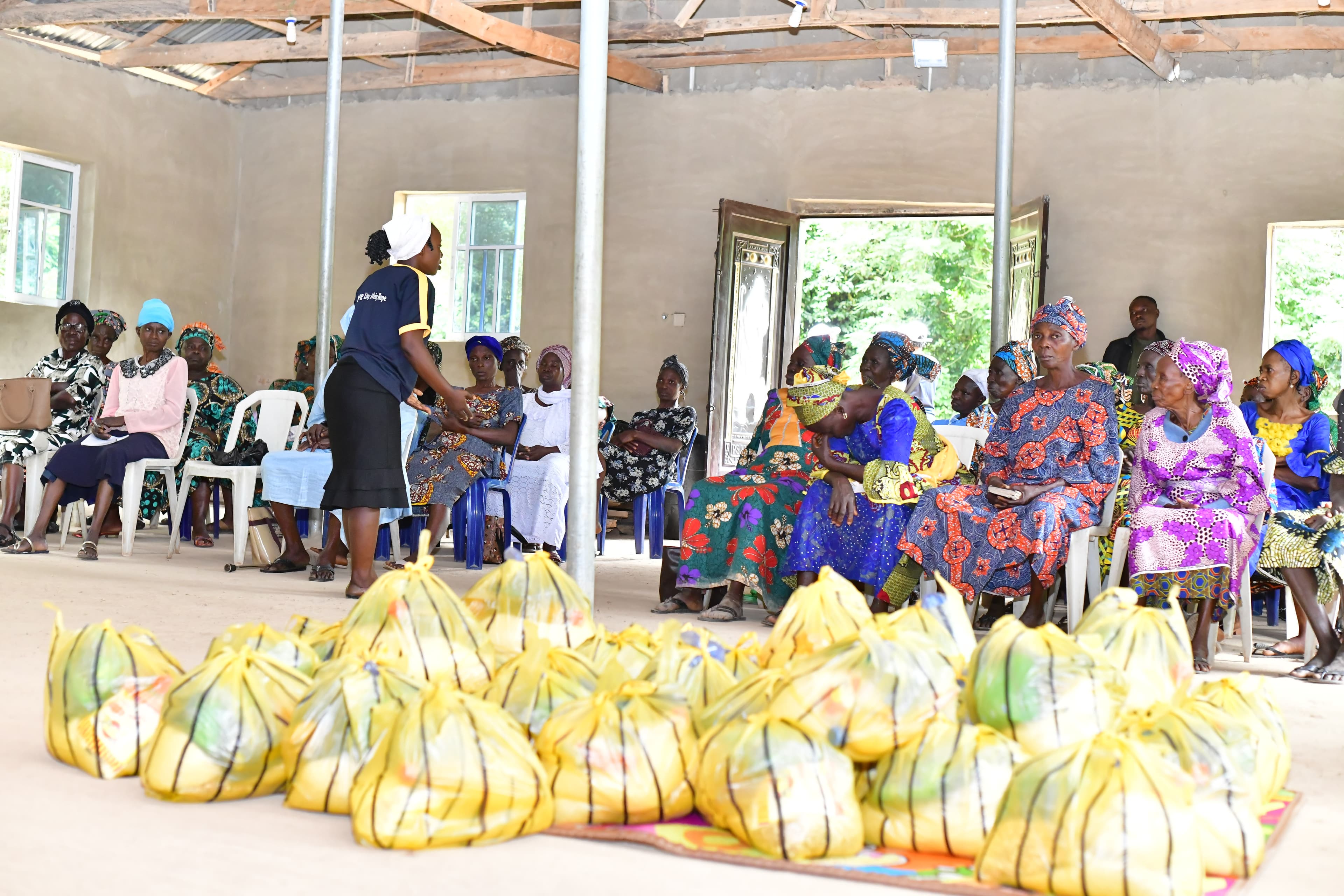 Welfare materials distribution