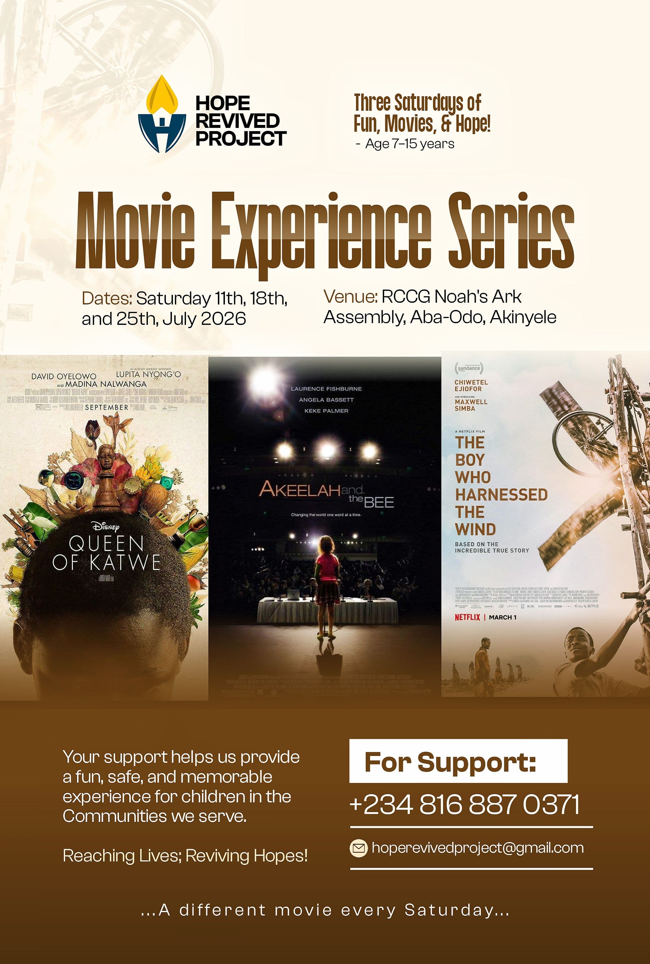 Inside Our 2026 Movie Experience Series